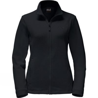 Fleece Jack Wolfskin Kiruna Mujer - Negras - Chile SDY298517